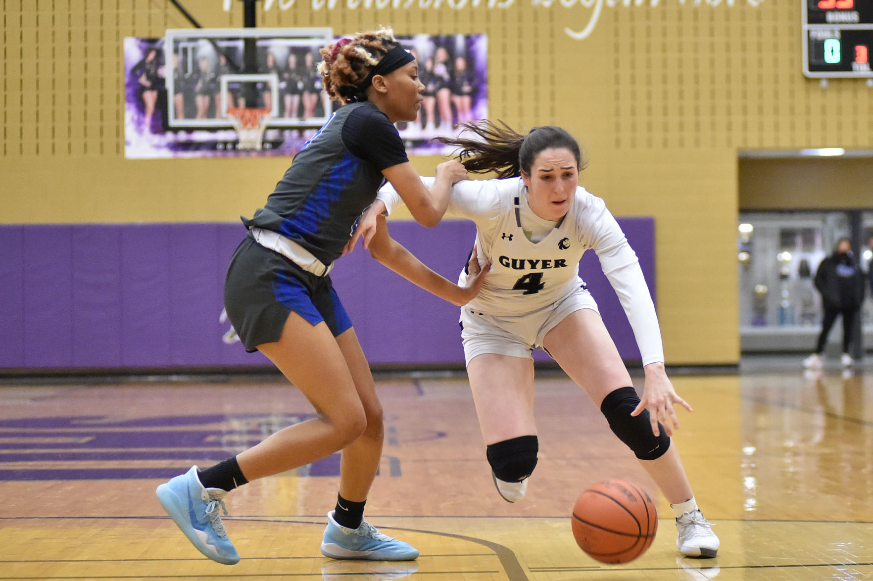 Guyer guard Evie Goetz